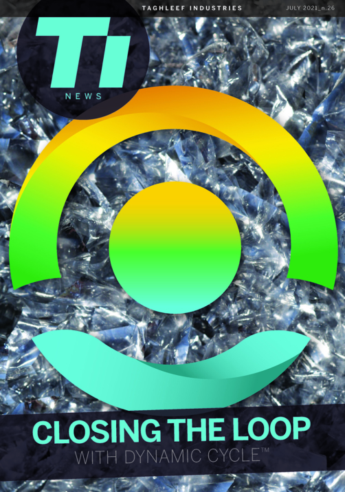 Ti-News cover with the theme of closing the loop with Dynamic Cycle.