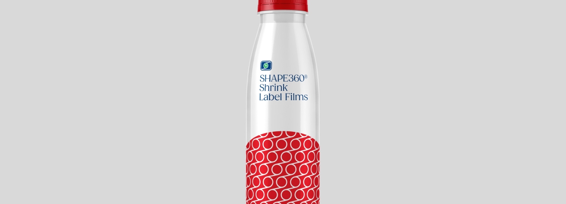 Bottle with SHAPE360 print