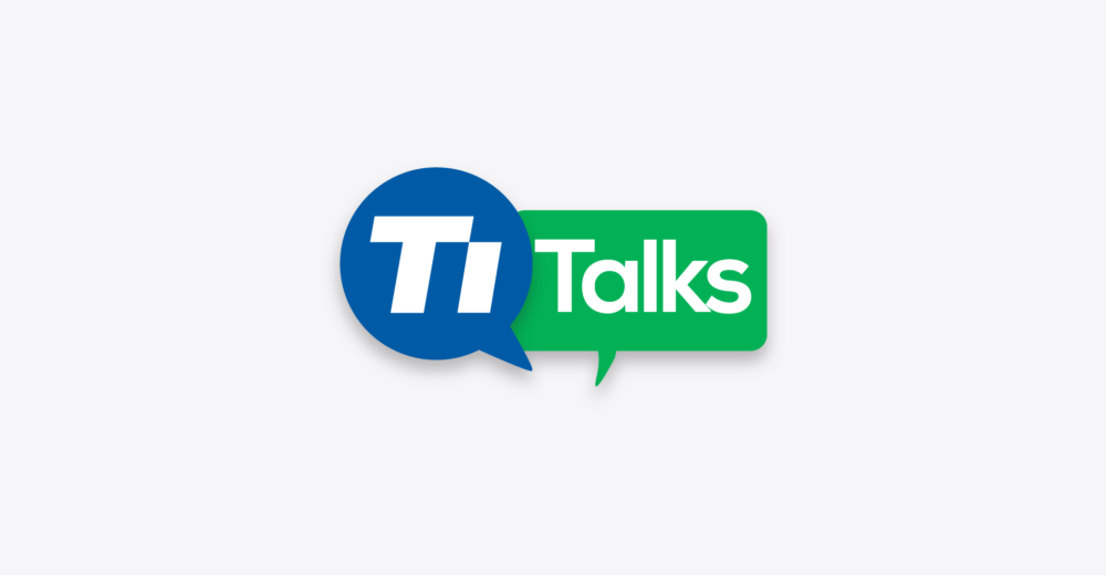 Ti Talks logo.