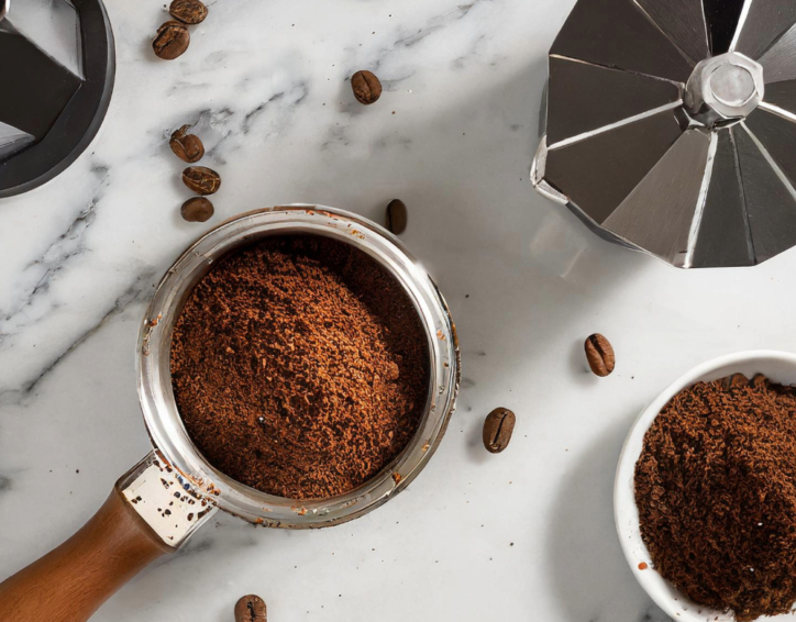 Recycle-ready Vacuum Brick Pack for Ground Coffee