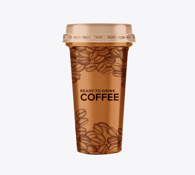 Revolutionary TD Shrink Sleeve Label for Ready-to-drink Coffee