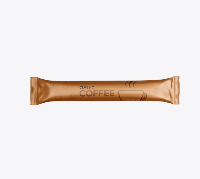 Individual stick of classic coffee.