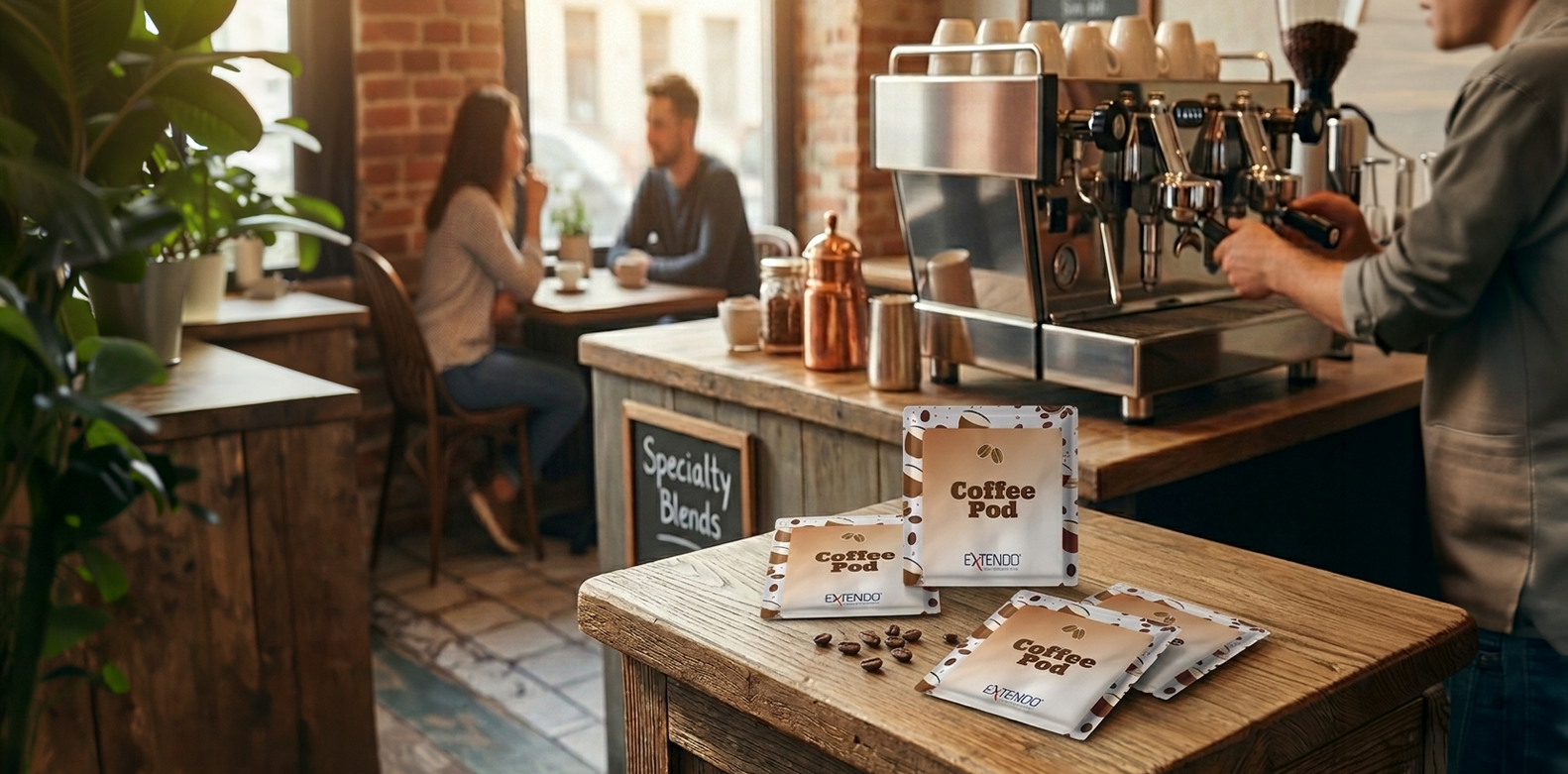 High-barrier Single Sachet Solution for Coffee Pods