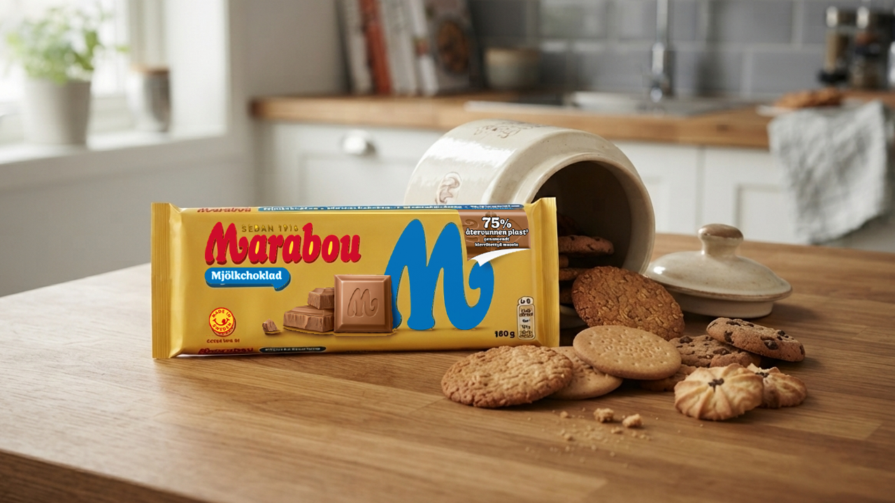 Mondelēz chocolate wrapper now contains 75% chemically recycled content
